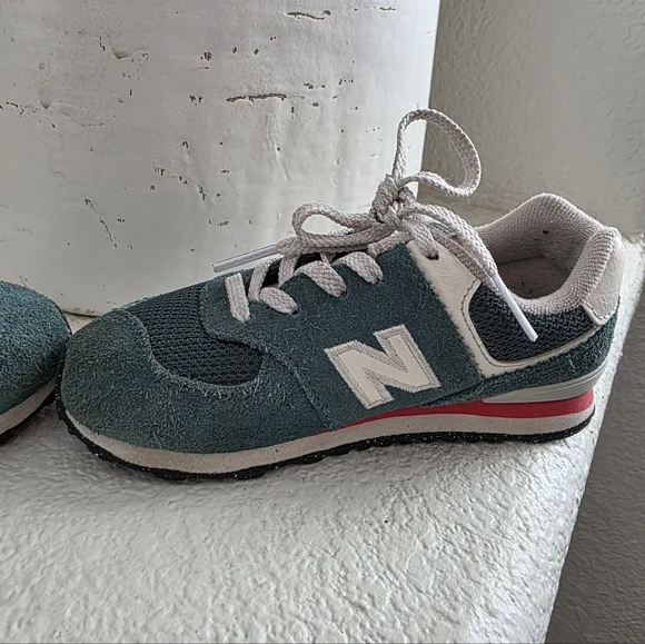 Toddler New Balance Classic 574 In New Spruce - Picture 9 of 13